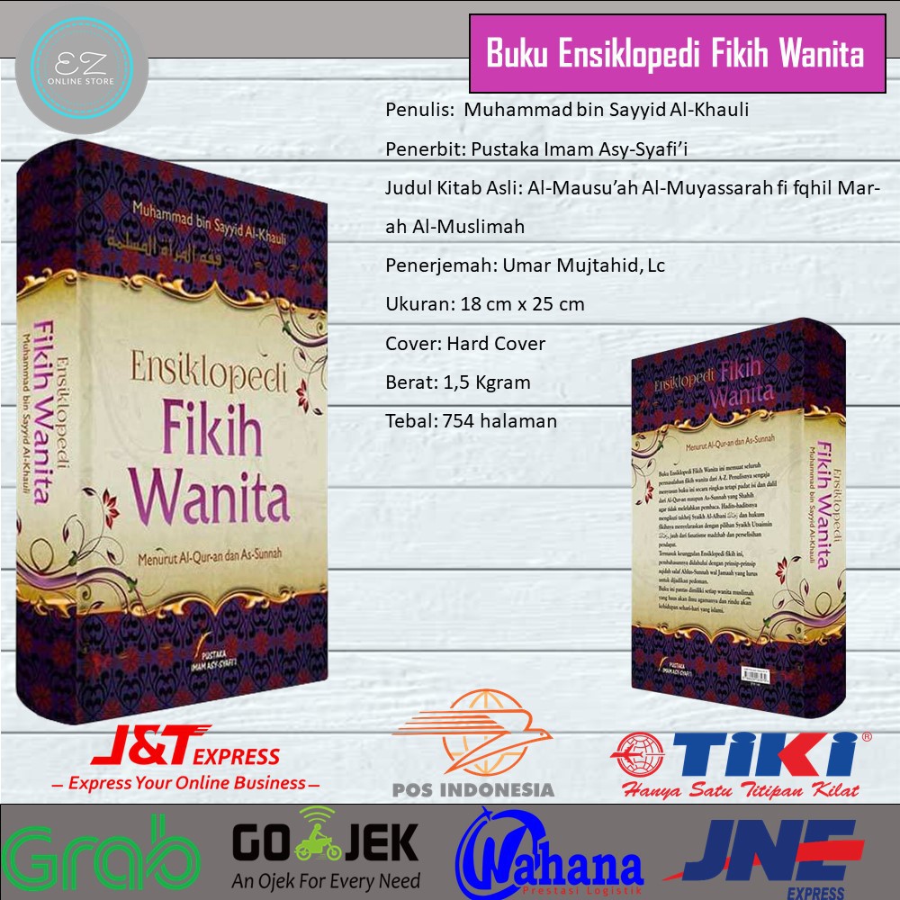 Jual Buku Ensiklopedi Fikih Wanita Pustaka Imam Syafii Shopee Indonesia