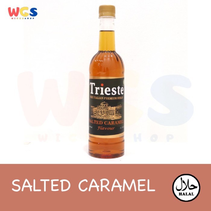 

Unik Syrup Trieste Salted Caramel Flavour - Sirup Salted Caramel - 650 ml Berkualitas