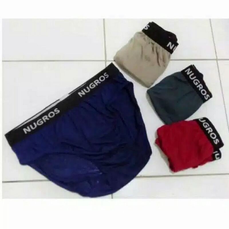 SEMPAK BOXER COWOK NUGROS / SEMPAK COWOK MURAH / SEMPAK OB / CELANA DALAM PRIA