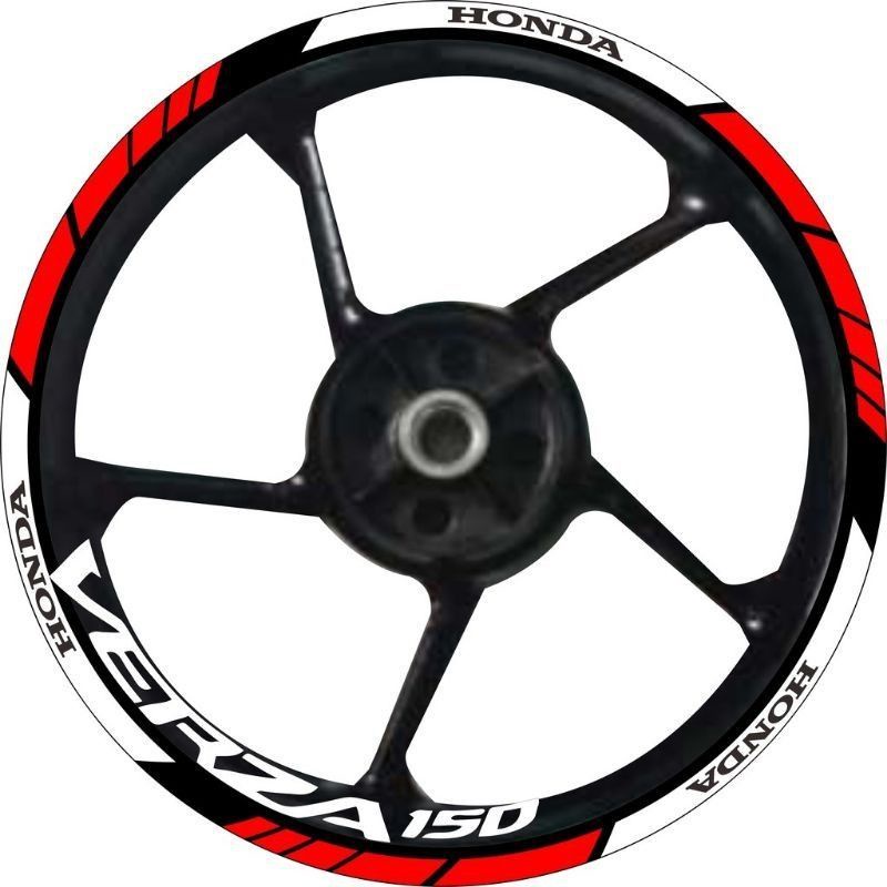 Sticker Pelk Motor Honda Verza - Sticker Pelek