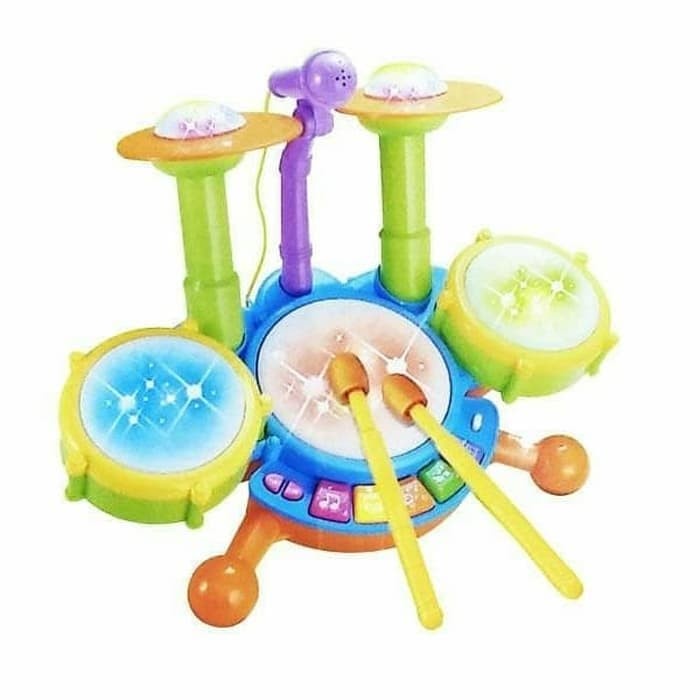 Mainan Anak Mainan anak drum set mainan bayi musik(Z4K2) Mainan Viral 2022 Mainan Anak Cowok Mainan 