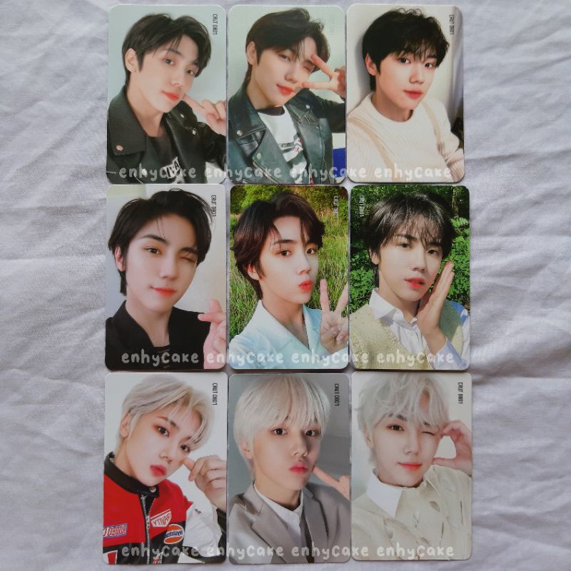 PHOTOCARD PC ALBUM CRAVITY AHN SEONGMIN : hideout season 1 2 3