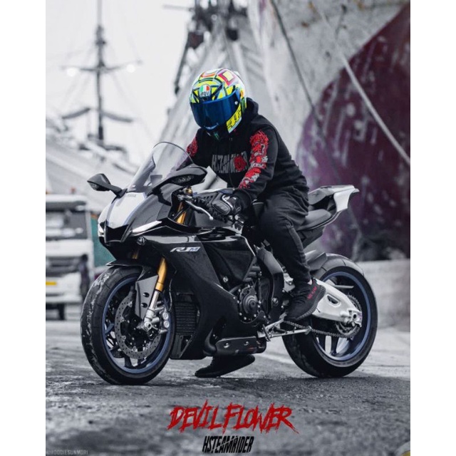 Hoodie devil flower not blood flower