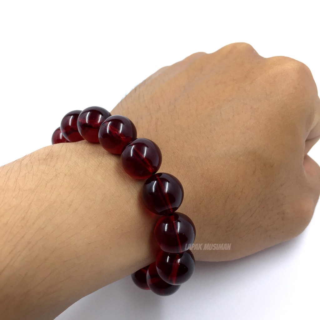 [Bayar di Tempat] GELANG NATURAL FOSIL GETAH KATILAYU AMBER ASLI NATURAL