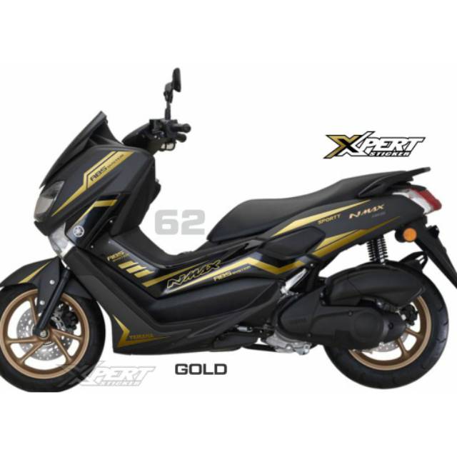 CUTTING STIKER NMAX GOLD