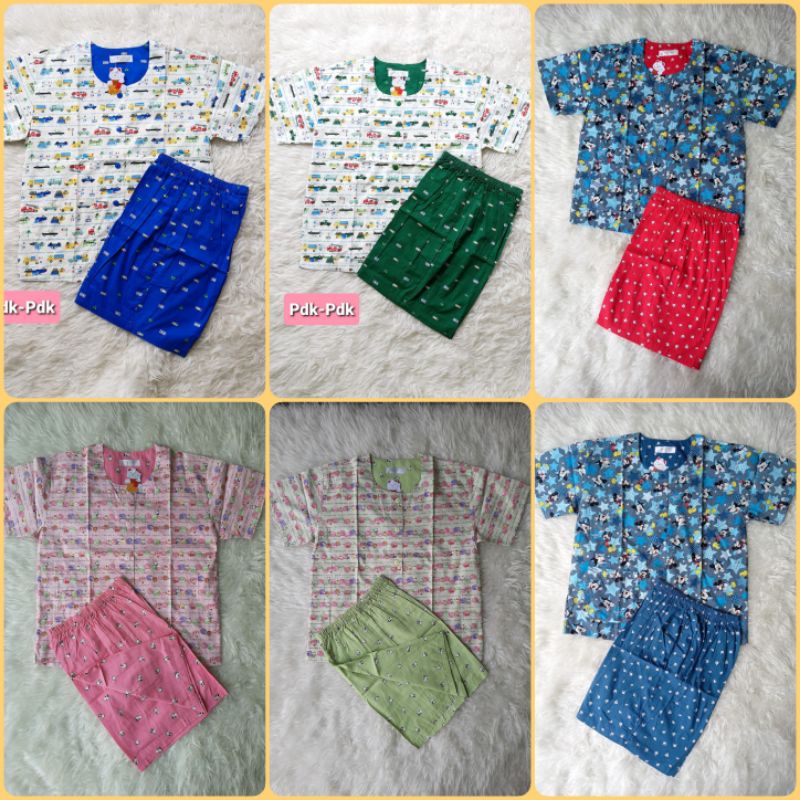 PIYAMA WANITA CELANA PENDEK NIQTA / BAJU TIDUR CELANA PENDEK / BAJU TIDUR MOTIF / BAJU TIDUR PENDEK