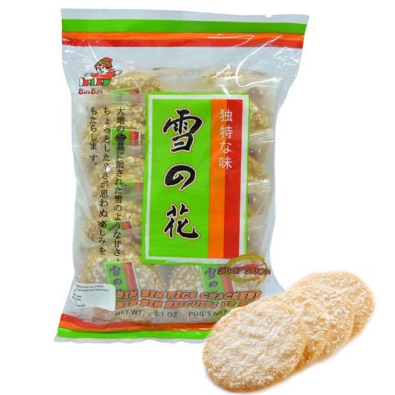 

bin bin rice crackers biscuits