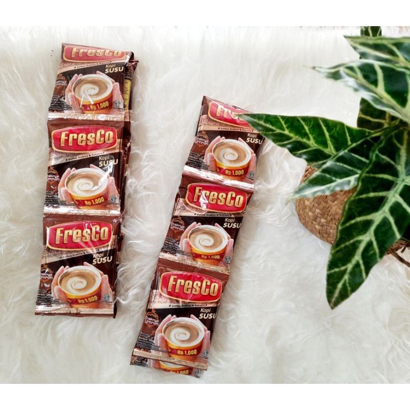 Fresco kopi susu renceng 28 gr x 10 pcs