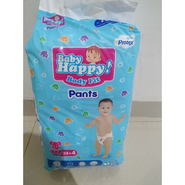 Jual Pampers Merk Baby Happy Diapers baby happy Zise XXL 24 Harga 57.