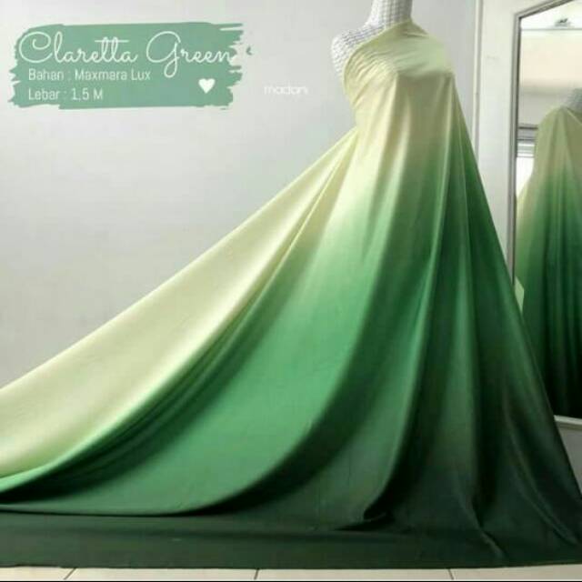 Maxmara Lux Gradasi Hijau Shopee Indonesia