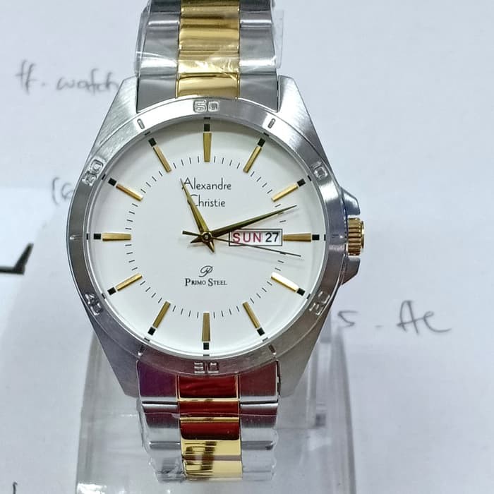 jam tangan pria classic merk Alexandre Christie AC 1011 | HAWAII
