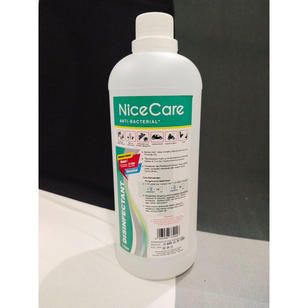 [GRAY.STORE 178] Nice Care Anti Bacterial Disinfectant 1 Liter - NCD