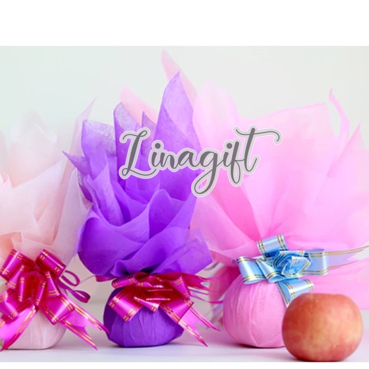( 5 Lembar ) TISSUE 17 GRAM - KERTAS BUNGA COTTON PAPER TISSUE TISU FLOWER PAPER / FLOWER WRAPPING BUKET BUNGA PUTIH CREAM WHITE MAROON BLACK YELLOW