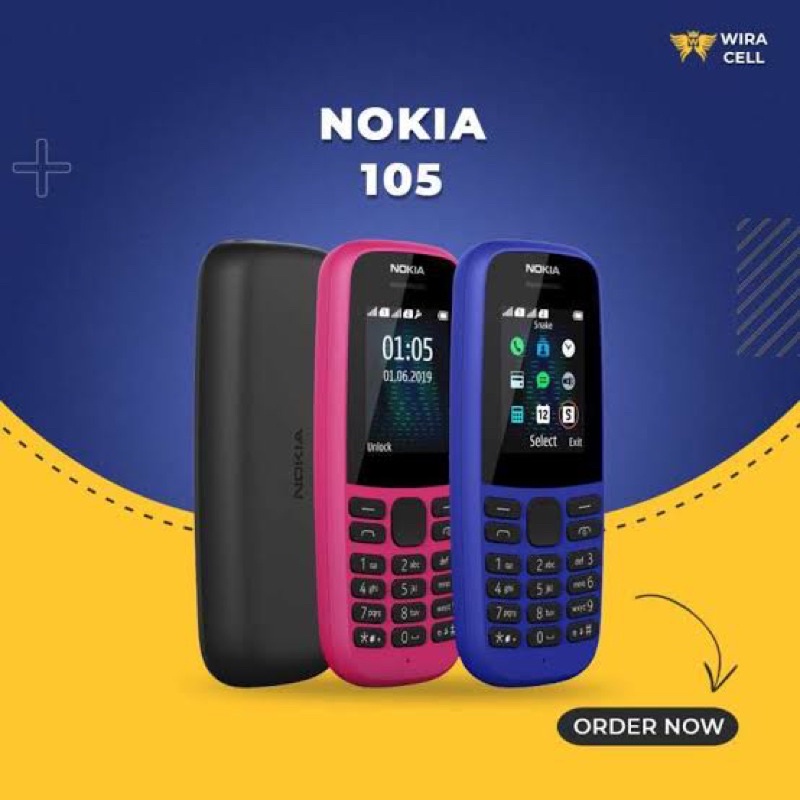 NEW NOKIA 105 RESMI TAM