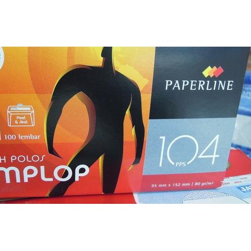 

✹ Amplop Putih Polos Paperline 104 ➵