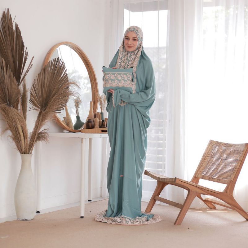 mukena terusan dewasa shireen jumbo allutfaseries