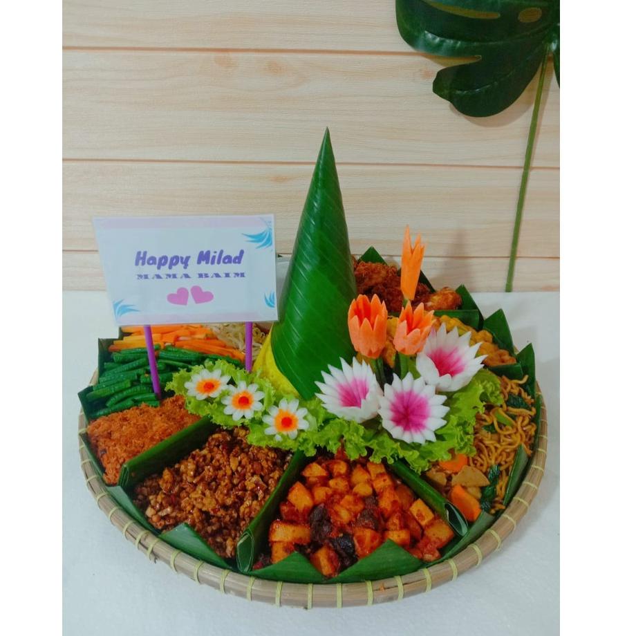 

elg-48 NASI TUMPENG KUNING UKURAN BESAR PORSI BERVARIASI .,.,.,..,