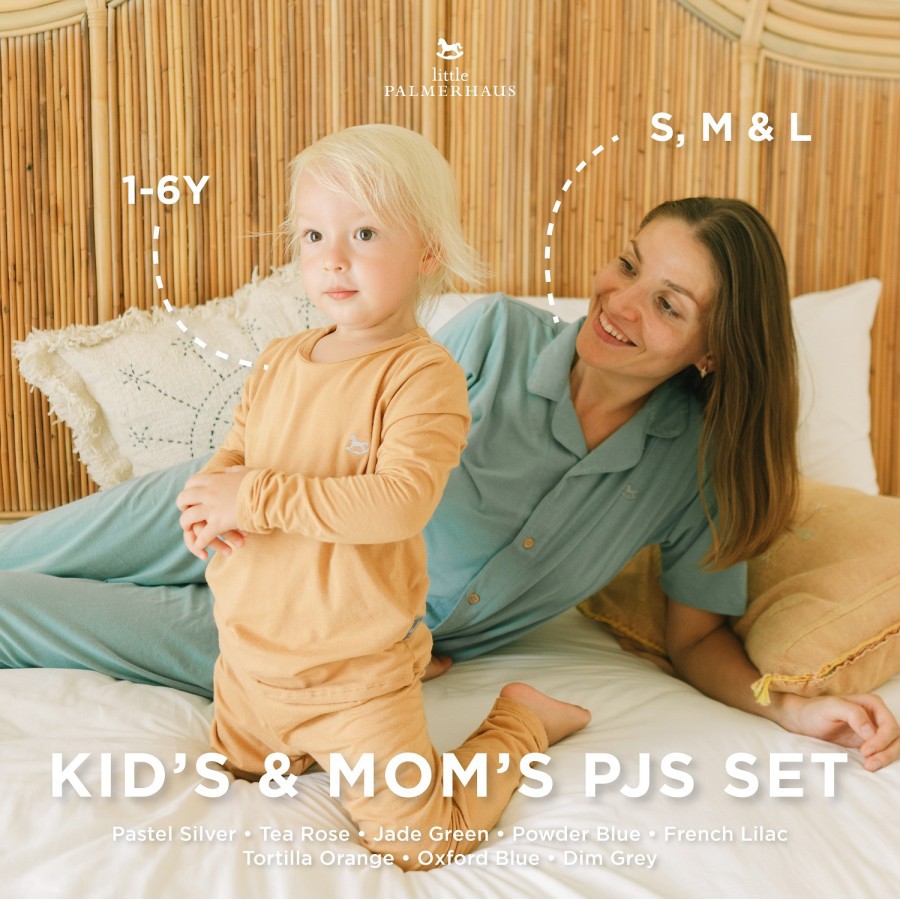 Little Palmerhaus BAMBOO PJS SET / Piyama Set / Piama (Long Sleeve TOP+Pants)