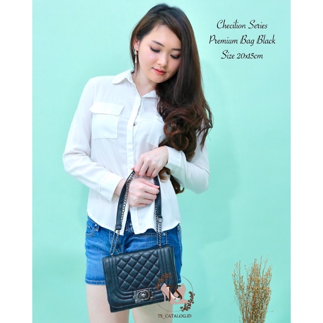 Tas Fashion Wanita Sling Bag Checilion BEST SELLER