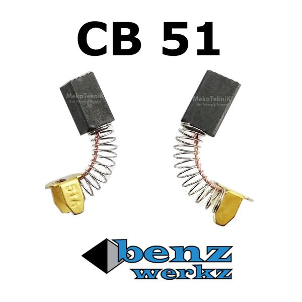 BENZ Kol / Carbon Brush CB 100 CB 51 CB 153 CB 203 CB 325 CB 411 CB 459 CB 64 CB 303 CB 6-100 Kul / Brostel / Arang Spul