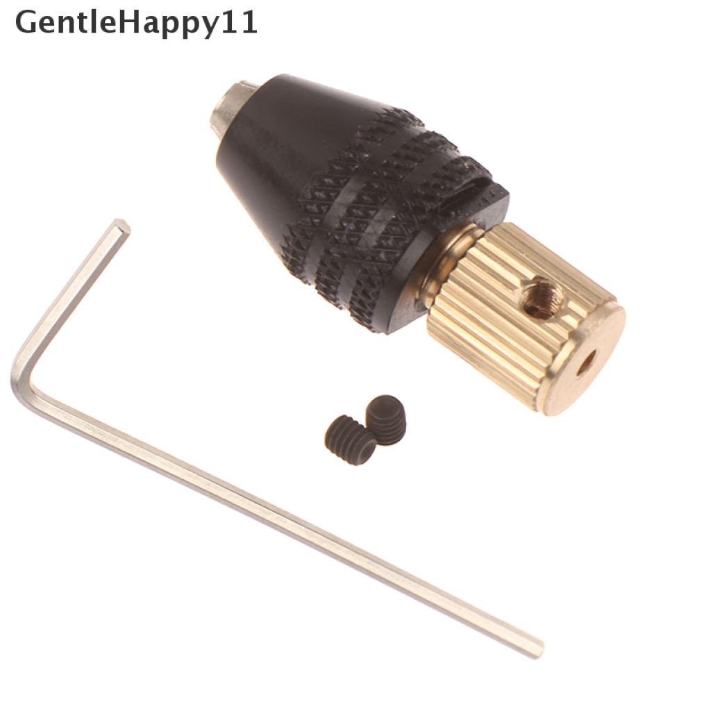 Gentlehappy Adapter Chuck Bor Elektrik Motor Mikro Hex 0.5-3.2mm