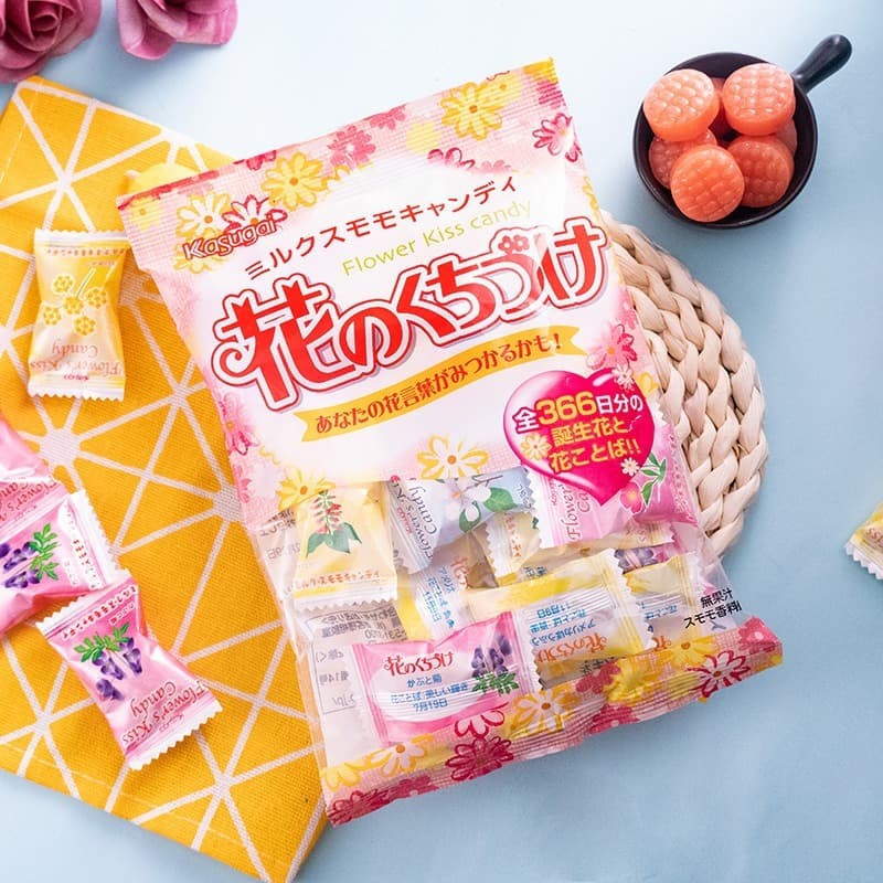 

Kasugai Flower Kiss Candy 104 Gram