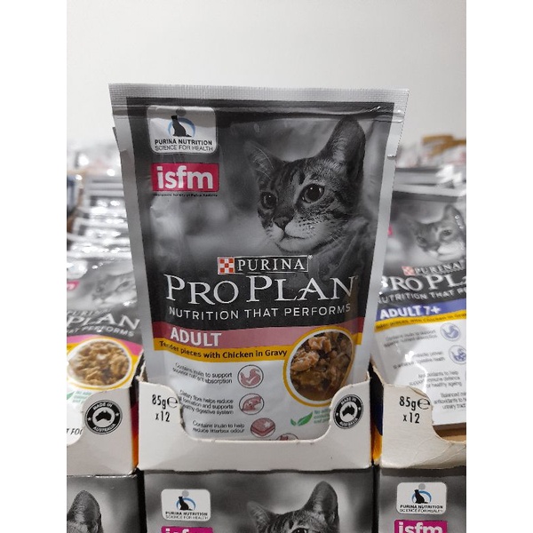 Makanan Basah Kucing Propan Sachet Adult 85g - Chicken