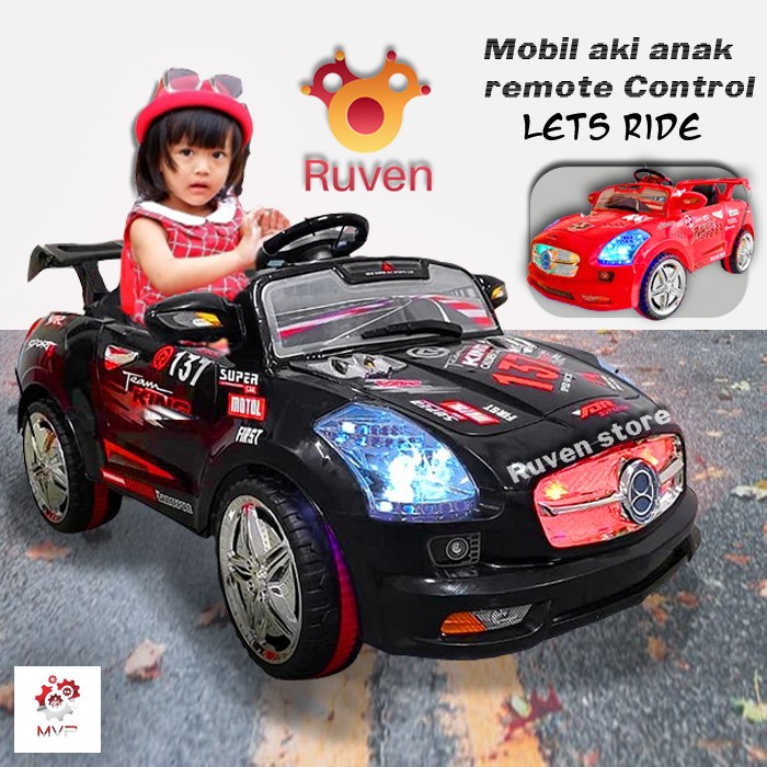 Mobil Aki Anak Lets Ride Daytona Mainan Anak Mobilan Aki Remote MVP
