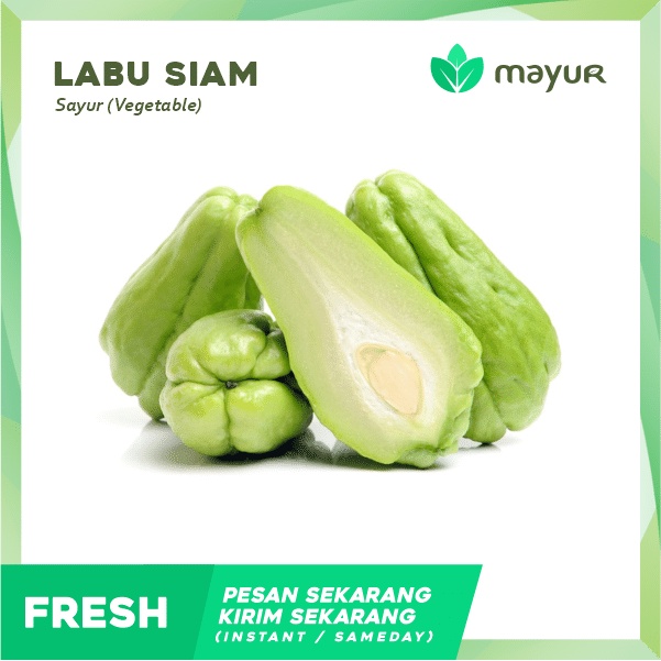 

Labu Siam Besar 1 Pcs (-+250 gram)