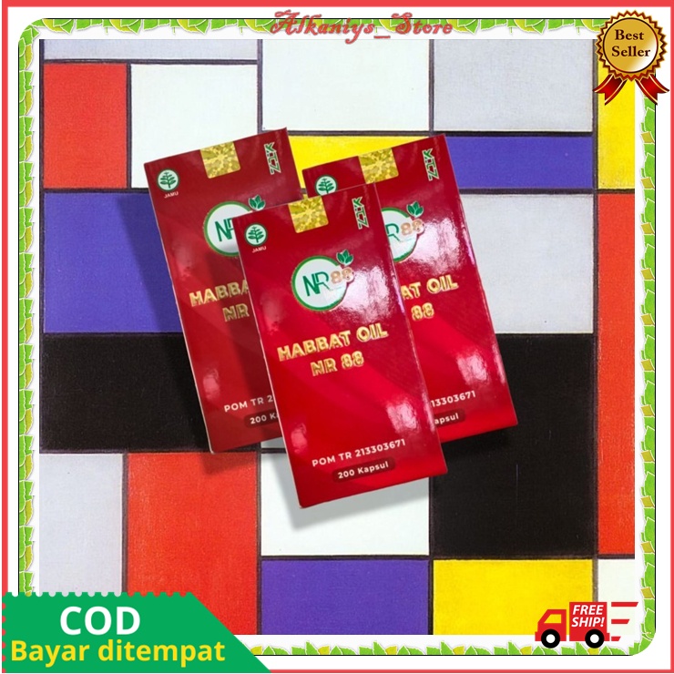 Habbats Oil NR88 200 Kapsul Habbatussauda Oil Habbatussauda Kapsul Jinten Hitam Habbatussauda Minyak