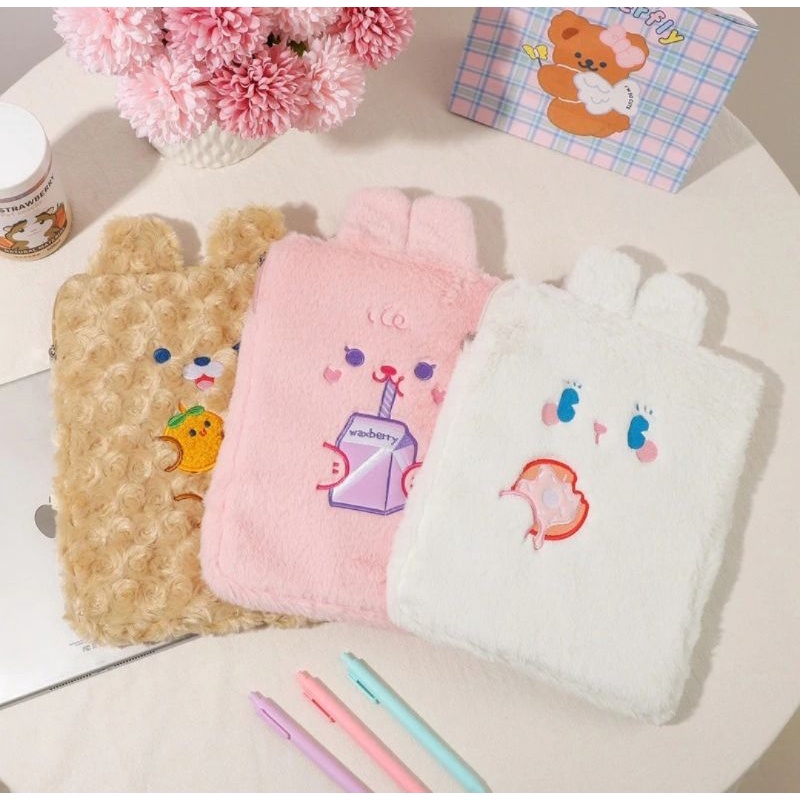 Casing Ipad Casing Tablet Case Ipad Case Tablet Sleeve Case Ipad Pouch Ipad Tempat Ipad bulu halus