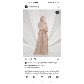 LAUREL DRESS BY NADHEERA LUXURY