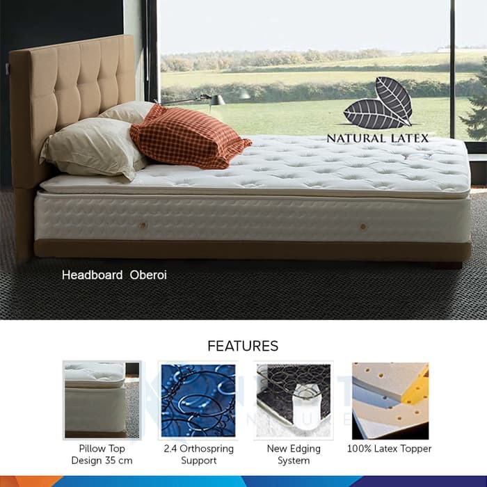 Quantum Millennium Teen Smart Latex- Springbed (Tanpa Sandaran)