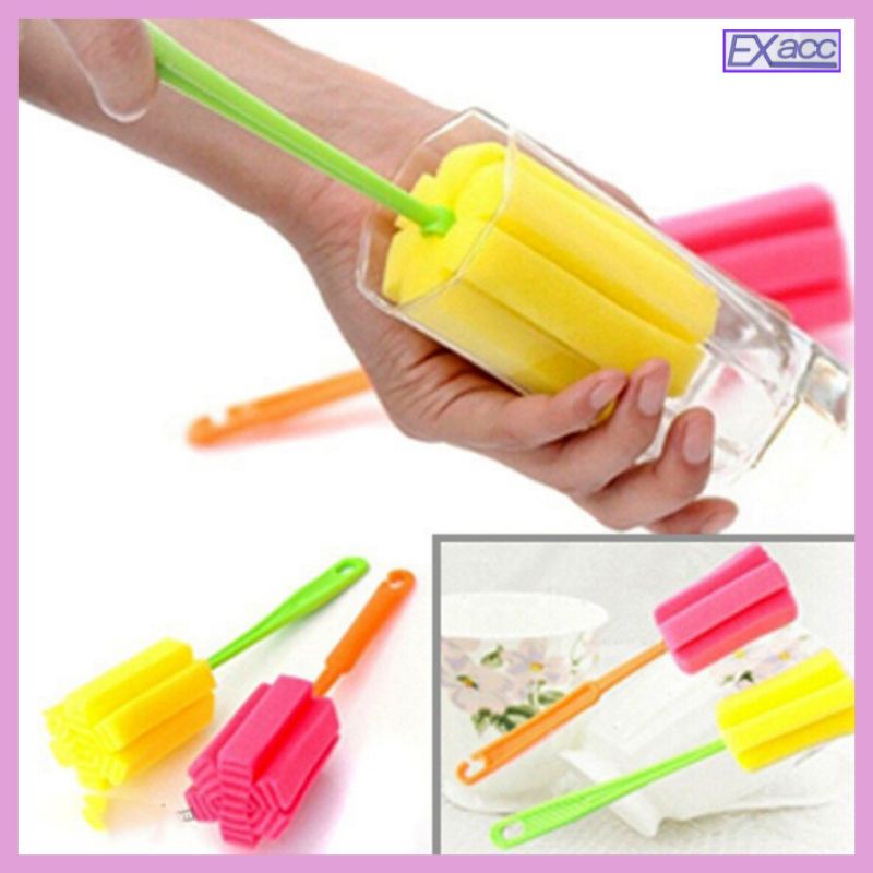 Spons Alat Cuci Botol Minum / Spons Alat Cuci Gelas & Botol Bayi