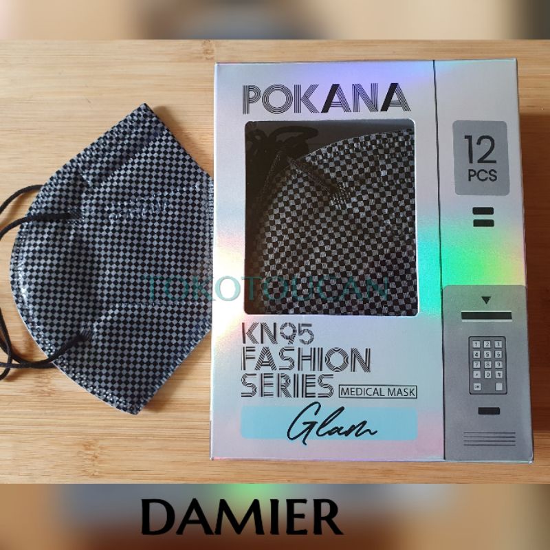 MASKER POKANA KN95 GLAM SERIES (HARGA ECER PER 1 PCS)