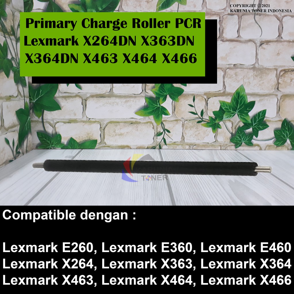 PCR Primary Charge Roller For Printer Lexmark E260 E360 E 260 360 X264 X364 X464