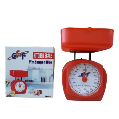 Timbangan Kue Serbaguna Kapastias 2 Kg - Kitchen Scale GSF 4016