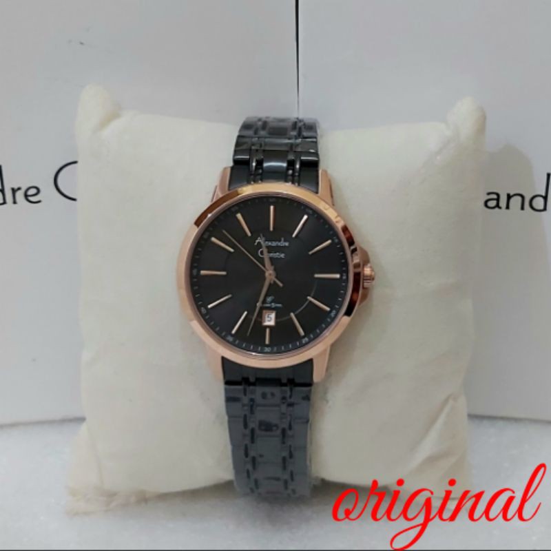 Alexandre Christie Wanita Ac 8636 Jam Alexander Christie Wanita 8636 Hitam rosegold