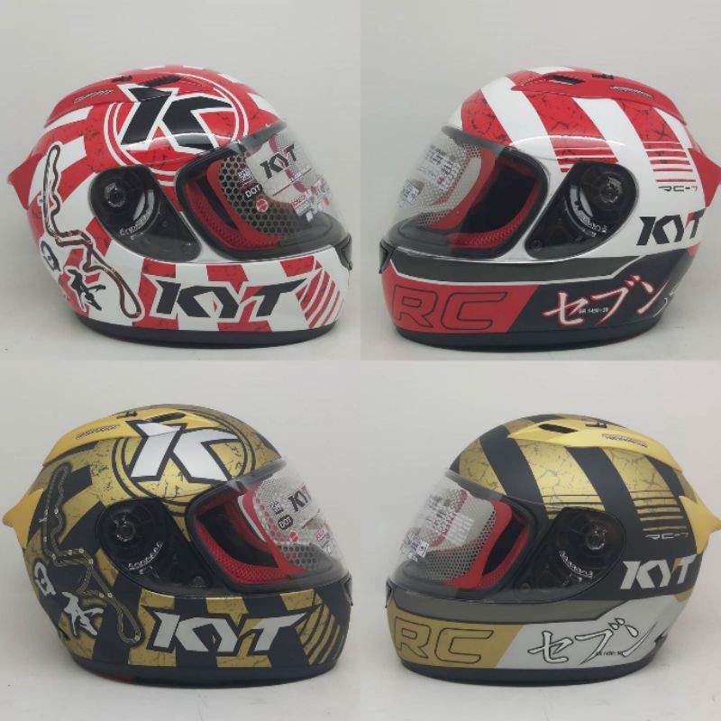 Helm kyt Rc7 Seri #17