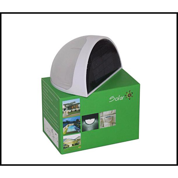 RF6Y LAMPU DINDING TERAS SOLAR CELL TENAGA SURYA MATAHARI MINI 6 LED 0MQ2