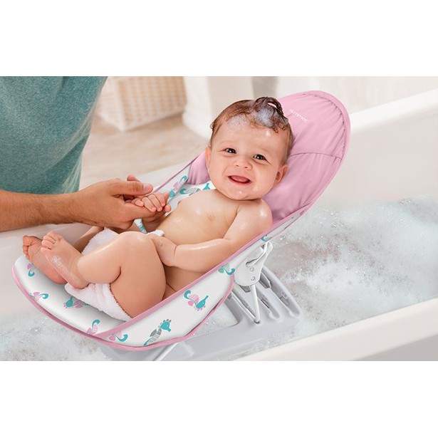 Summer Deluxe Baby Bather, Tempat Mandi Anak Bak Mandi Portable Anak Kain Baby Newborn Foldable Tub