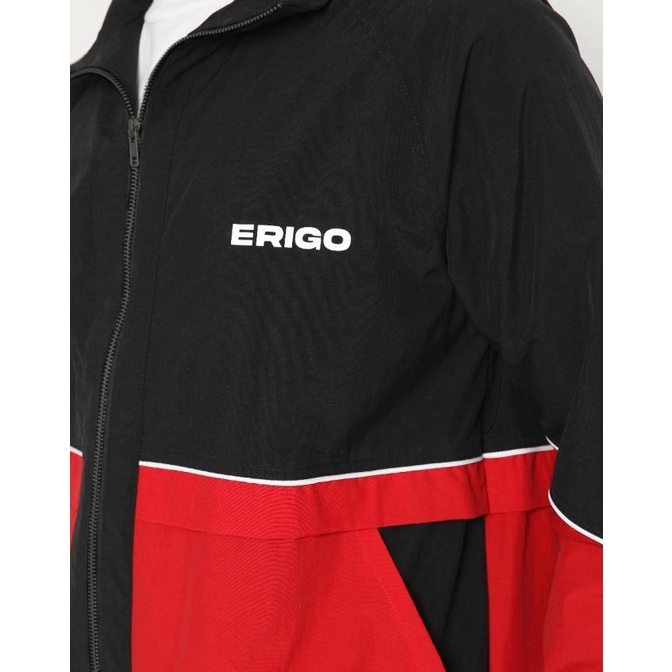 Outerwear Unisex Erigo Windbreaker Baxter Red