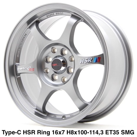 Terlaris For Sale Paket Velg SSR TYPE-C + Ban 195u002F50 R16  pasang VIP AUTOSTYLE