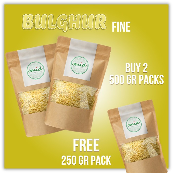

✨COD✨ Fine Bulgur (Bulgur Halus / Biji Gandum) 500gr