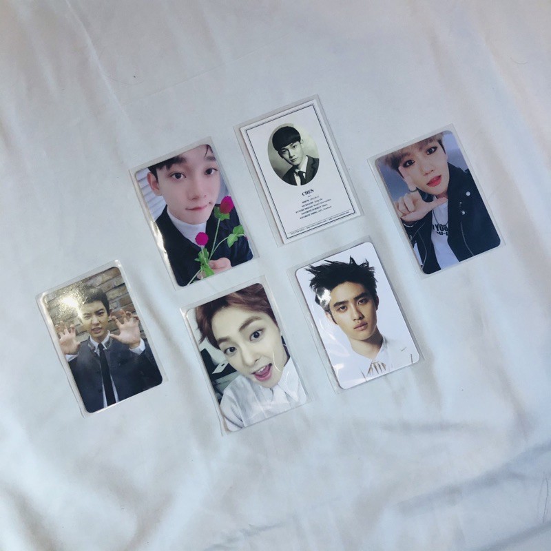 [EXO] OFFICIAL PHOTOCARD BAEKHYUN EXO-M DO CHEN CHANYEOL XIUMIN KRIS