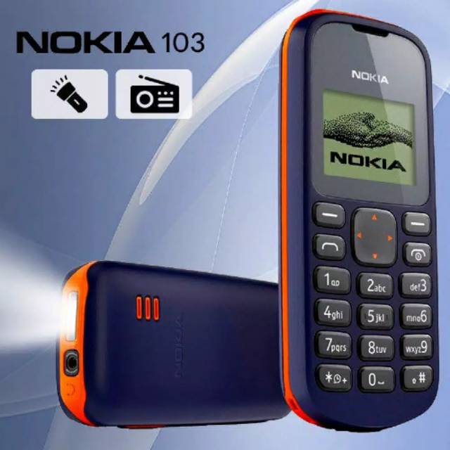 GSM| Nokia Jadul Murah |Nokia Seri 103  Nokia 103 FM Radio kualitas terbaik baru murah hp Mobile