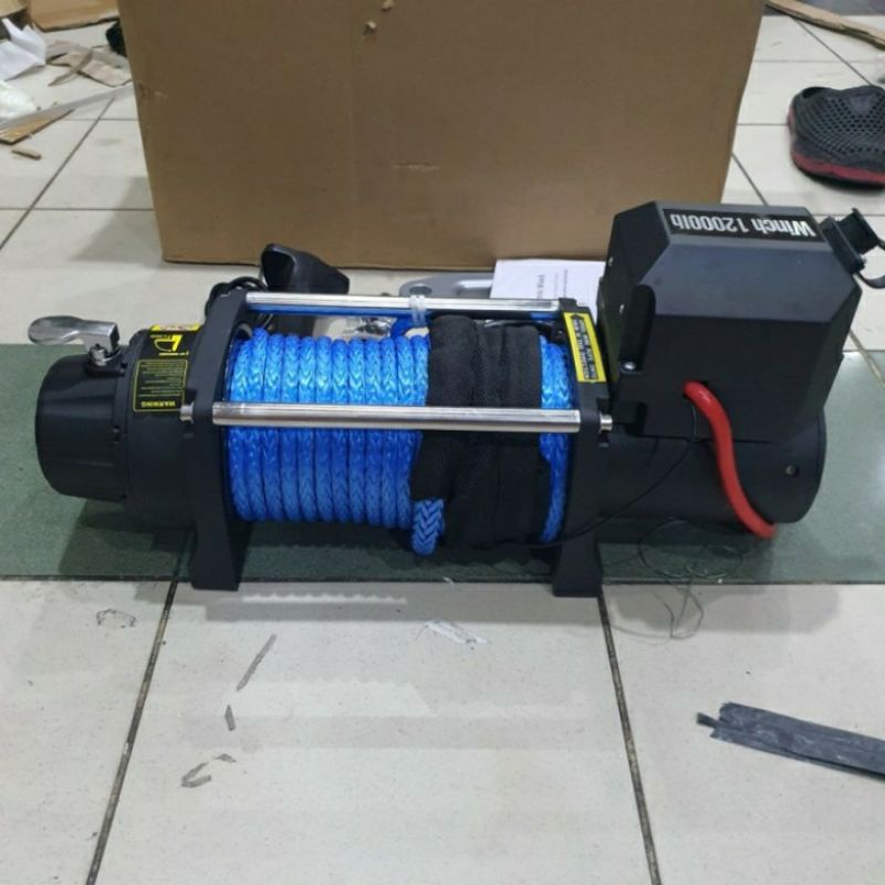 Winch 12000lbs synthetic Plasma Rope