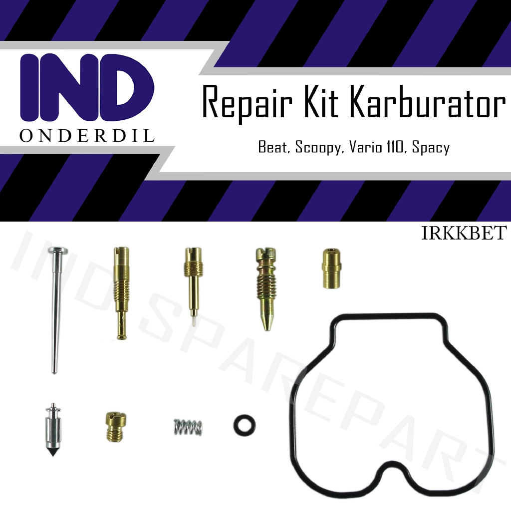 Repair Kit-Repairkit Karburator-Carburator Honda Beat/Vario 110-Techno Karbu/Scoopy Carbu/Spacy