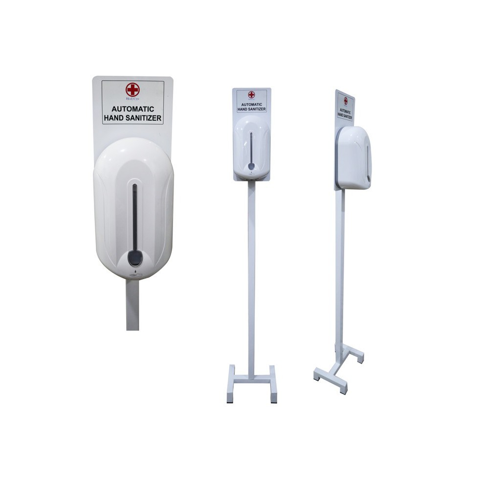 Automatic Hand Sanitizer + Stand Tiang Tempat Hand Sanitizer Komplit