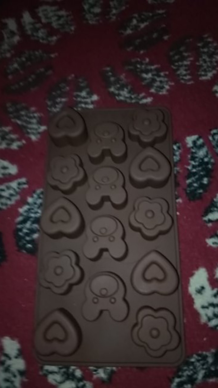 Cetakan Coklat  Silikon Beruang Bunga,kado,mawar,mahkota